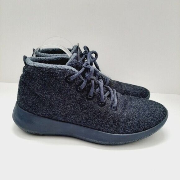 ALLBIRDS Wool Runner-up Mizzle Highlights Hi-top Shoes Men's Sz 9 - Picture 3 of 15